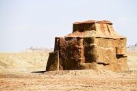 新疆游之九  大自然的杰作 风雕刻的巨石