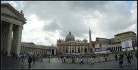 西欧速览（十八）梵蒂冈（圣彼得广场和圣彼得大教堂）