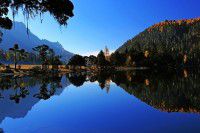 海螺沟的孜妹沟燕子沟