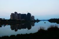 南河暮色——邛崃南河黄昏掠影