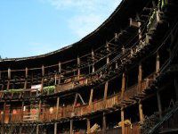 闽西南游客家土楼（二）田螺坑土楼