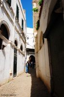 阿尔及利亚 旧城区 casbah的胡同