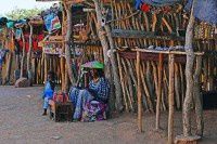 【原创】纳米比亚之旅D5 — 路遇赫雷罗族人